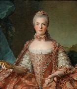 Jean Marc Nattier Madame Adeaide de France Tying Knots oil painting on canvas